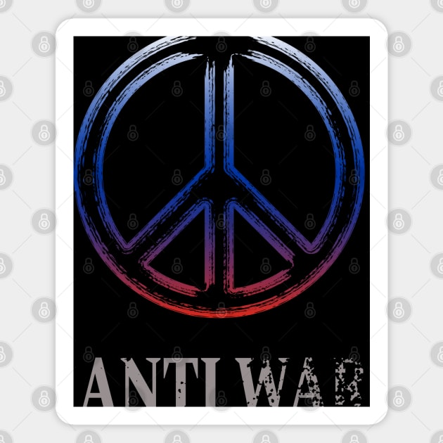 Peace, Anti War, Stop War Magnet by kiluaid